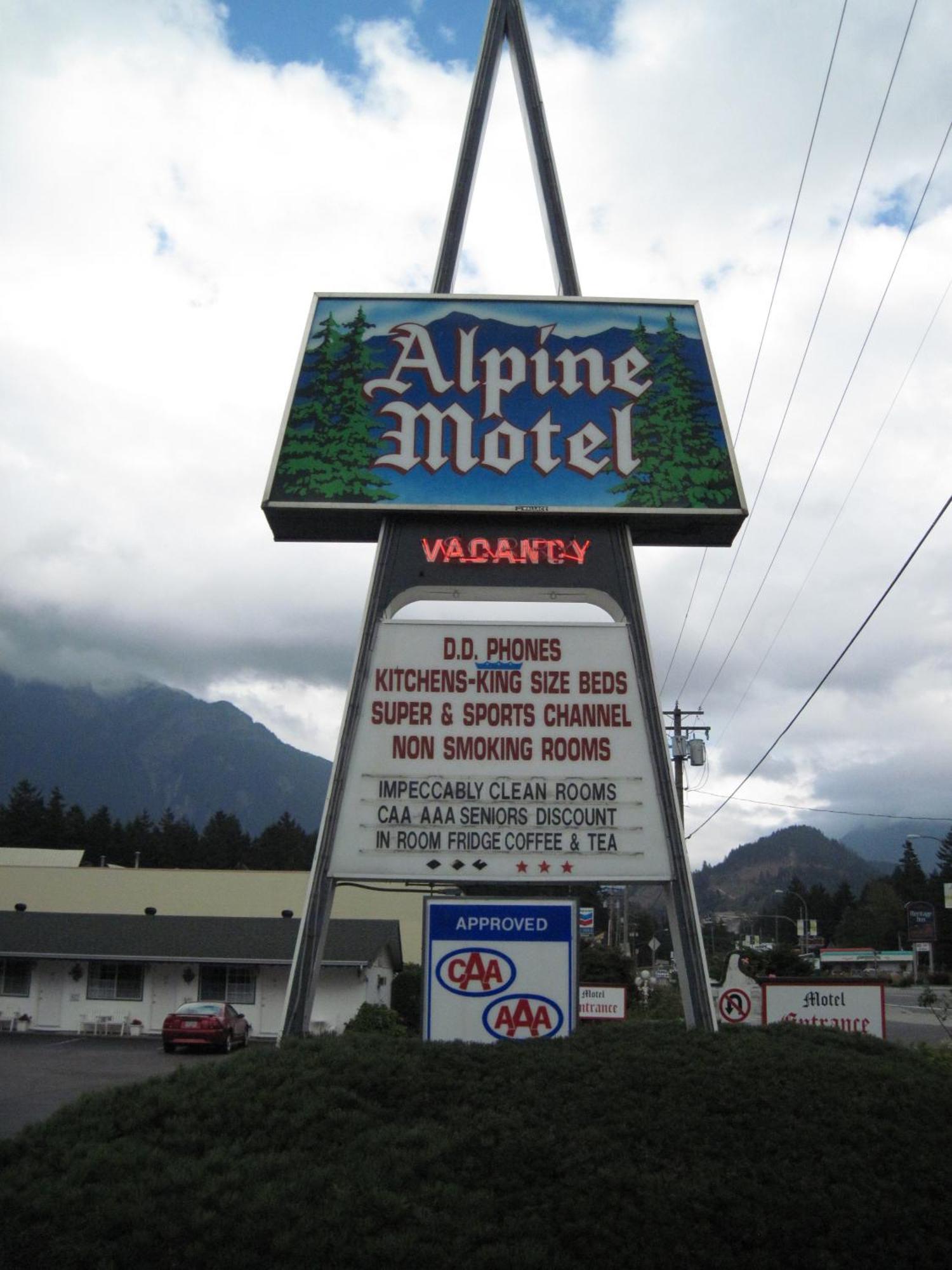 Alpine Motel โฮป ภายนอก รูปภาพ